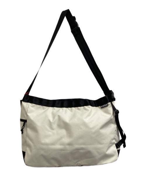 CHROME（クローム）CHROME (クローム) ニュースペーパーメッセンジャーバッグ アイボリーの古着・服飾アイテム