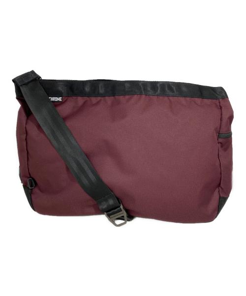 CHROME（クローム）CHROME (クローム) ニュースペーパーメッセンジャーバッグ パープルの古着・服飾アイテム