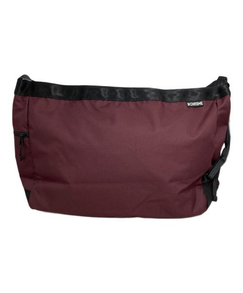 CHROME（クローム）CHROME (クローム) ニュースペーパーメッセンジャーバッグ パープルの古着・服飾アイテム