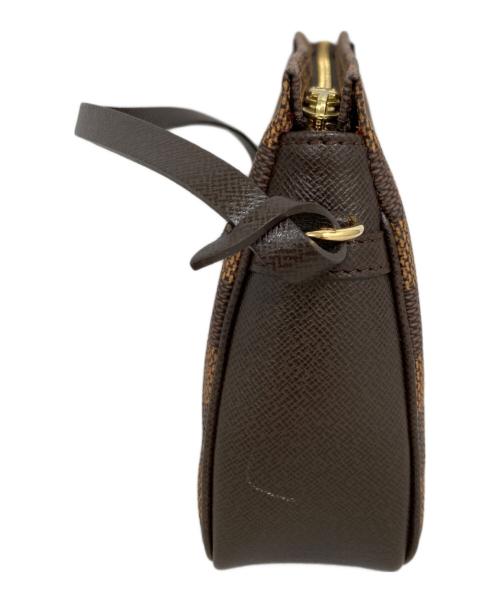 LOUIS VUITTON（ルイ ヴィトン）LOUIS VUITTON (ルイ ヴィトン) トゥルースメイクアップハンドポーチ ブラウンの古着・服飾アイテム