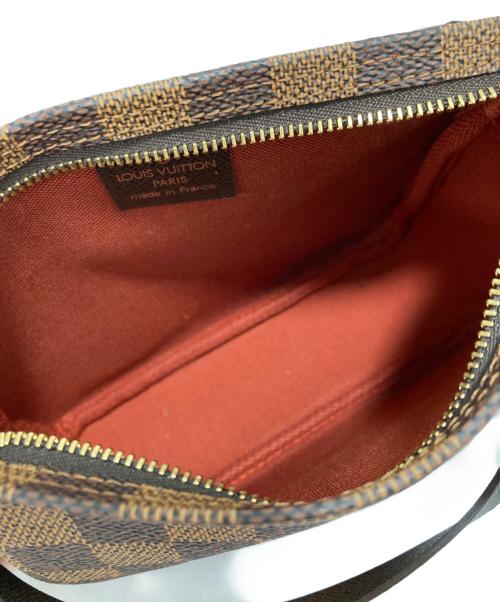 LOUIS VUITTON（ルイ ヴィトン）LOUIS VUITTON (ルイ ヴィトン) トゥルースメイクアップハンドポーチ ブラウンの古着・服飾アイテム