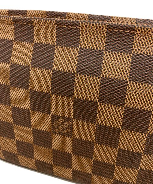 LOUIS VUITTON（ルイ ヴィトン）LOUIS VUITTON (ルイ ヴィトン) トゥルースメイクアップハンドポーチ ブラウンの古着・服飾アイテム