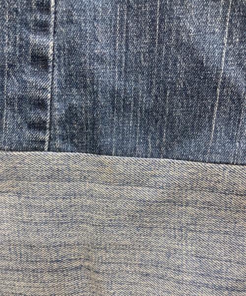masterkey（マスターキー）masterkey (マスターキー) パッチワークデニムパンツ インディゴ サイズ:Fの古着・服飾アイテム