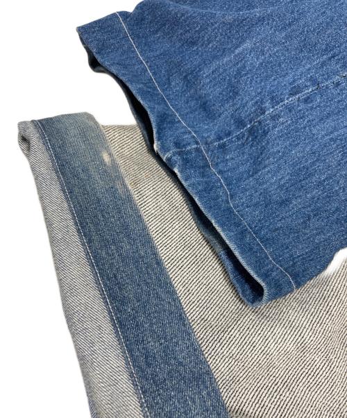 masterkey（マスターキー）masterkey (マスターキー) パッチワークデニムパンツ インディゴ サイズ:Fの古着・服飾アイテム