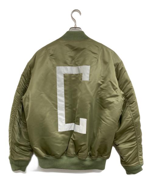 CHALLENGER（チャレンジャー）CHALLENGER (チャレンジャー) REFLETOR MA-1 カーキ サイズ:Lの古着・服飾アイテム