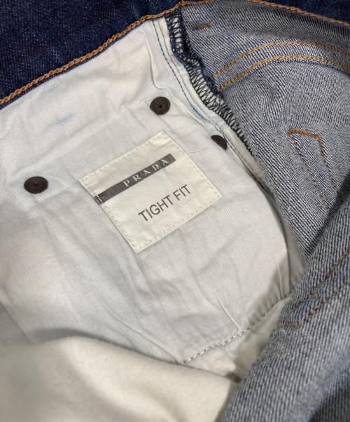 PRADA（プラダ）PRADA (プラダ) スキニーデニムパンツ インディゴ サイズ:W29の古着・服飾アイテム