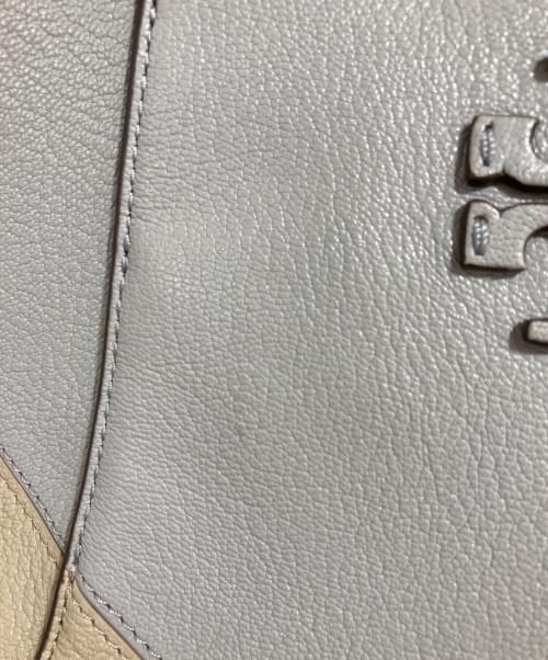 TORY BURCH（トリーバーチ）TORY BURCH (トリーバーチ) マックグロー スモール バケットバッグ ツートン 2way ベージュの古着・服飾アイテム