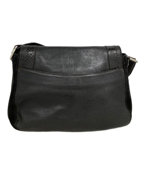 Cartier（カルティエ）Cartier (カルティエ) レザーショルダーバッグ ブラックの古着・服飾アイテム