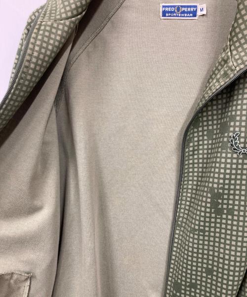 FRED PERRY（フレッドペリー）FRED PERRY (フレッドペリー) トラックジャケット グリーン サイズ:Ｍの古着・服飾アイテム