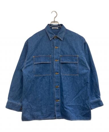 中古・古着通販】AURALEE (オーラリー) SELVEDGE LIGHT OZ DENIM SHIRT