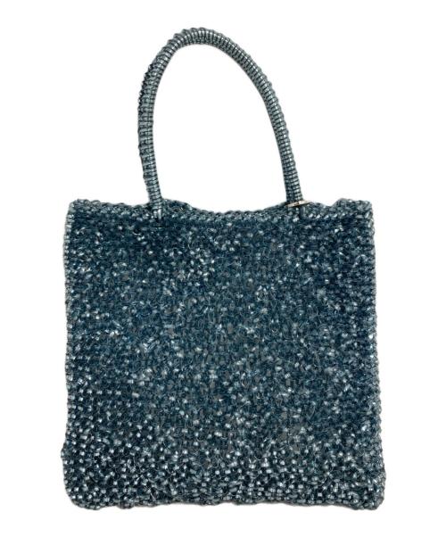 ANTEPRIMA（アンテプリマ）ANTEPRIMA (アンテプリマ) ワイヤーハンドバッグ スカイブルーの古着・服飾アイテム