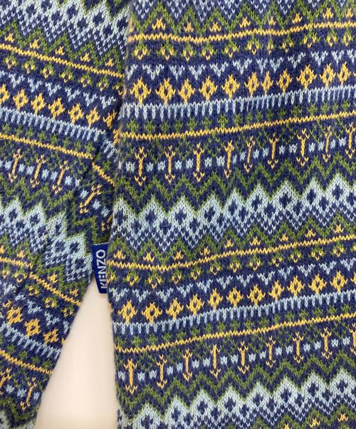 KENZO（ケンゾー）KENZO (ケンゾー) ニット ネイビー サイズ:LAの古着・服飾アイテム