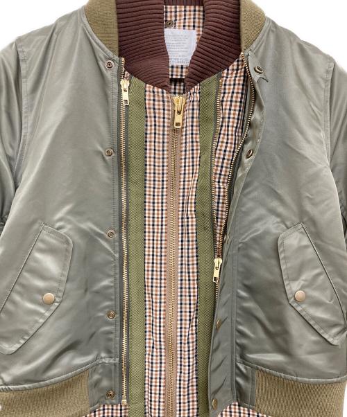 kolor/BEACON（カラービーコン）kolor/BEACON (カラービーコン) ドッキングジャケット グリーン サイズ:3の古着・服飾アイテム