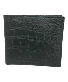 LOEWE（ロエベ）の古着「3つ折り財布」｜ブラック