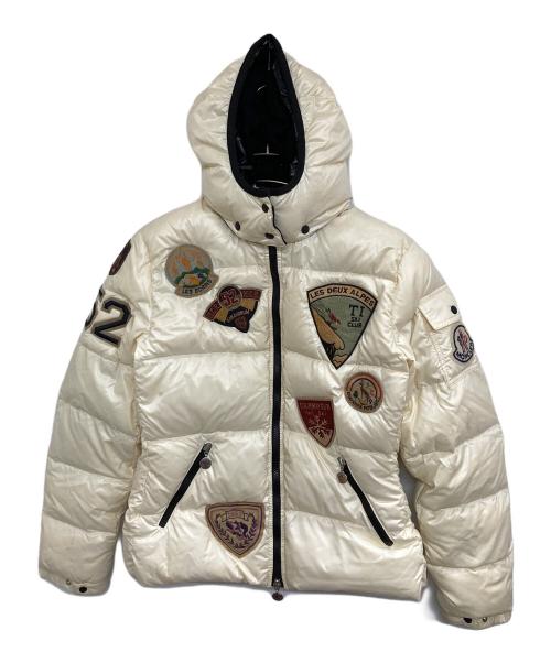 MONCLER（モンクレール）MONCLER (モンクレール) BADIA ダウンジャケット アイボリー サイズ:3の古着・服飾アイテム