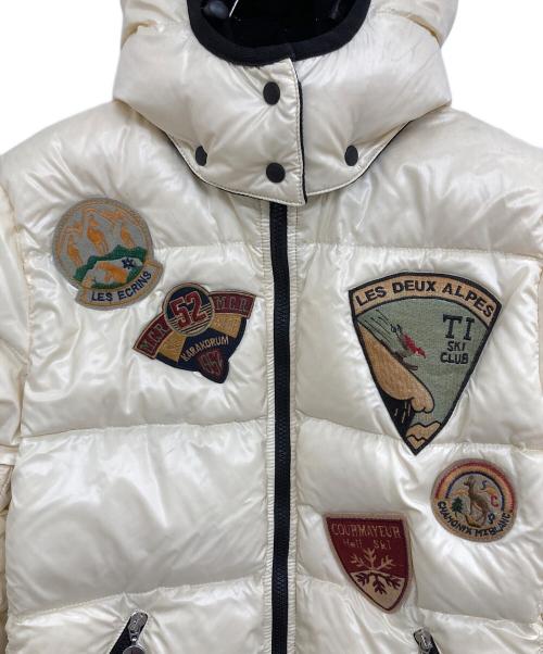 MONCLER（モンクレール）MONCLER (モンクレール) BADIA ダウンジャケット アイボリー サイズ:3の古着・服飾アイテム