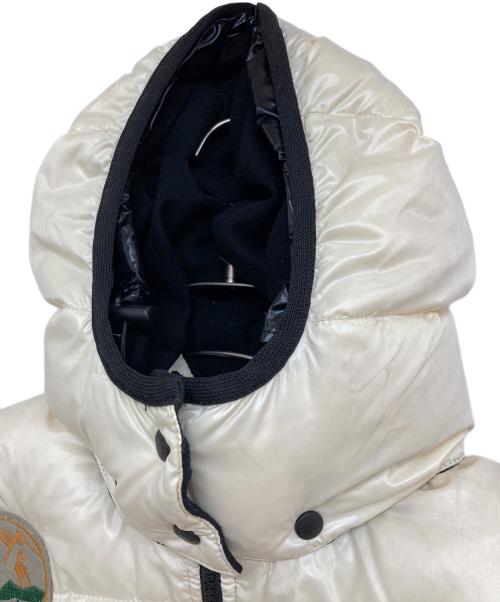 MONCLER（モンクレール）MONCLER (モンクレール) BADIA ダウンジャケット アイボリー サイズ:3の古着・服飾アイテム