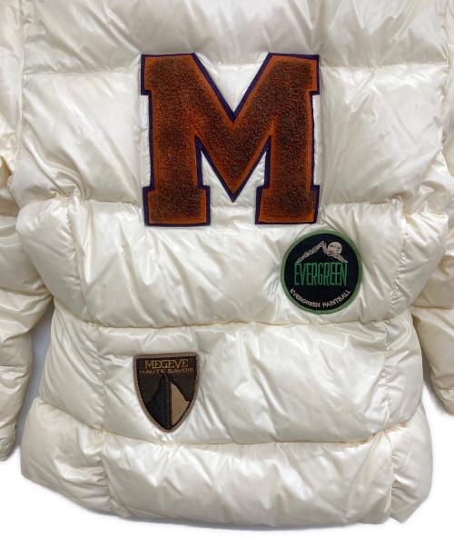 MONCLER（モンクレール）MONCLER (モンクレール) BADIA ダウンジャケット アイボリー サイズ:3の古着・服飾アイテム