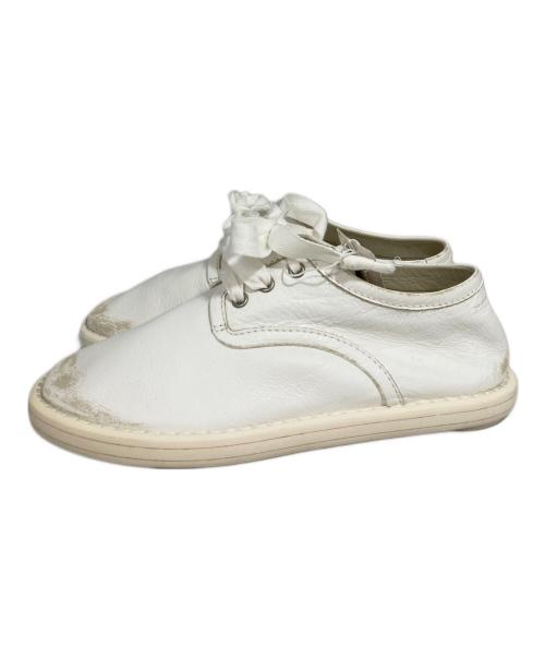 MM6 Maison Margiela（エムエムシックスメゾンマルジェラ）MM6 Maison Margiela (エムエムシックスメゾンマルジェラ) スニーカー ホワイト サイズ:37の古着・服飾アイテム