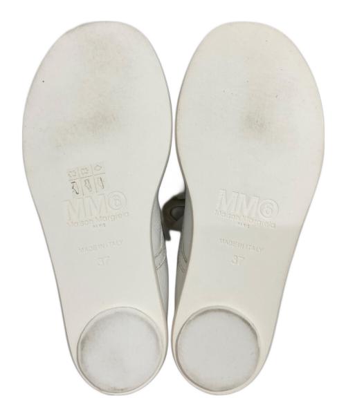 MM6 Maison Margiela（エムエムシックスメゾンマルジェラ）MM6 Maison Margiela (エムエムシックスメゾンマルジェラ) スニーカー ホワイト サイズ:37の古着・服飾アイテム