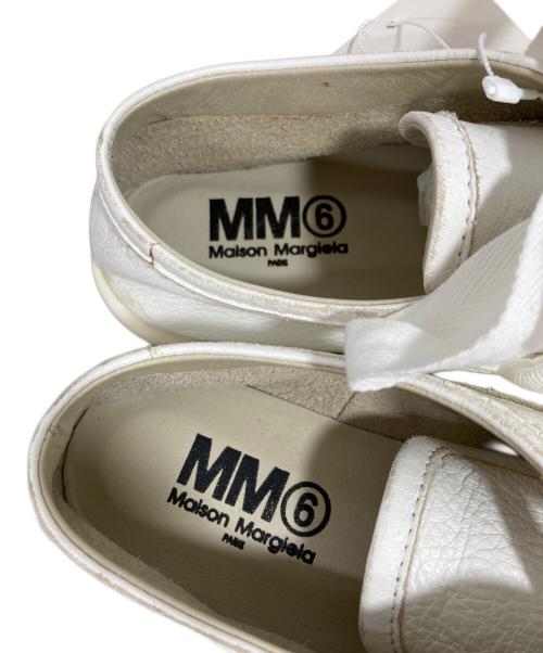 MM6 Maison Margiela（エムエムシックスメゾンマルジェラ）MM6 Maison Margiela (エムエムシックスメゾンマルジェラ) スニーカー ホワイト サイズ:37の古着・服飾アイテム
