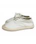 MM6 Maison Margiela (エムエムシックスメゾンマルジェラ) スニーカー ホワイト サイズ:37：18000円