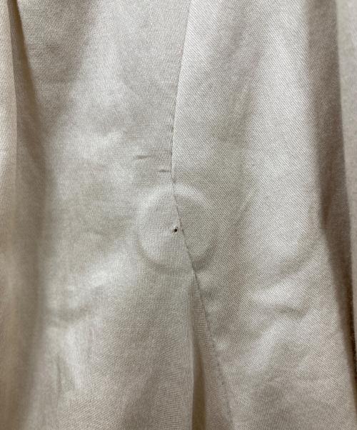 Demi-Luxe Beams（デミルクス ビームス）Demi-Luxe BEAMS (デミルクス ビームス) コットンサテン ボリューム ベージュ サイズ:38 未使用品の古着・服飾アイテム