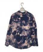 Vivienne Westwood manヴィヴィアン ウェストウッド マン）の古着「GABELLE SHIRTS POWDER PRINT」｜ネイビー