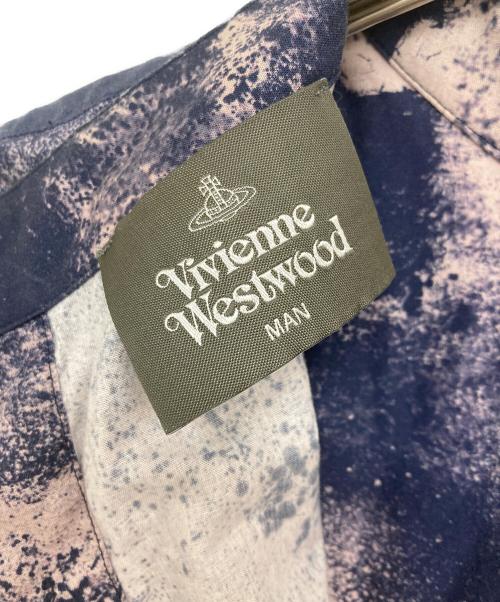 Vivienne Westwood man（ヴィヴィアン ウェストウッド マン）Vivienne Westwood man (ヴィヴィアン ウェストウッド マン) GABELLE SHIRTS POWDER PRINT ネイビー サイズ:記載なしの古着・服飾アイテム