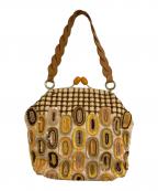 JAMIN PUECHジャマンピュエッシュ）の古着「スパンコールバッグ」｜ベージュ