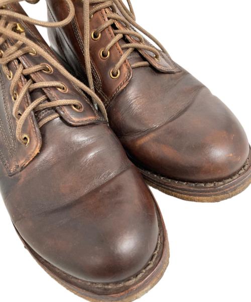 VISVIM（ビズビム）VISVIM (ビズビム) VIRGIL BOOTS ブラウン サイズ:US9.5の古着・服飾アイテム