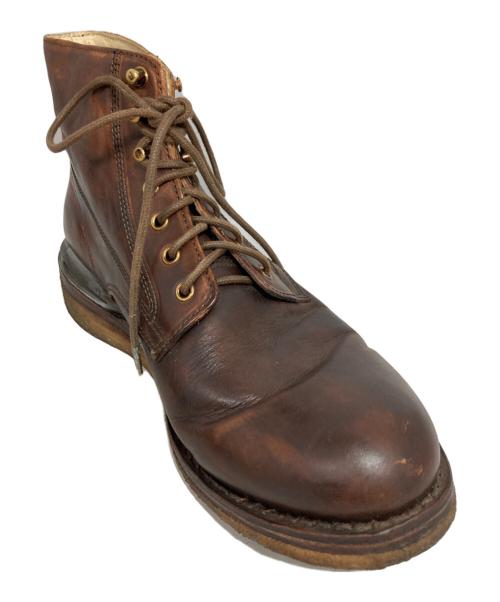 VISVIM（ビズビム）VISVIM (ビズビム) VIRGIL BOOTS ブラウン サイズ:US9.5の古着・服飾アイテム