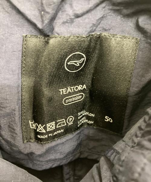 teatora（テアトラ）TEATORA (テアトラ) WALLET PANTS PACKABLE ネイビー サイズ:50の古着・服飾アイテム