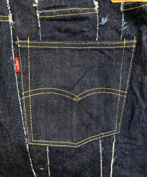 JUNYA WATANABE COMME des GARCONS（ジュンヤワタナベ コムデギャルソン）JUNYA WATANABE COMME des GARCONS ((ジュンヤワタナベ コムデギャルソン) LEVI'S (リーバイス) デニムパンツ インディゴ サイズ:Mの古着・服飾アイテム