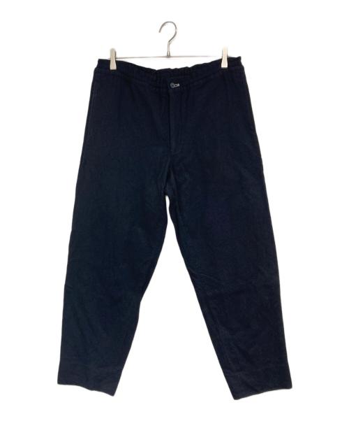 COMME des GARCONS HOMME DEUX（コムデギャルソン オム ドゥ）COMME des GARCONS HOMME DEUX (コムデギャルソン オム ドゥ) ウール縮絨パンツ ネイビー サイズ:Lの古着・服飾アイテム