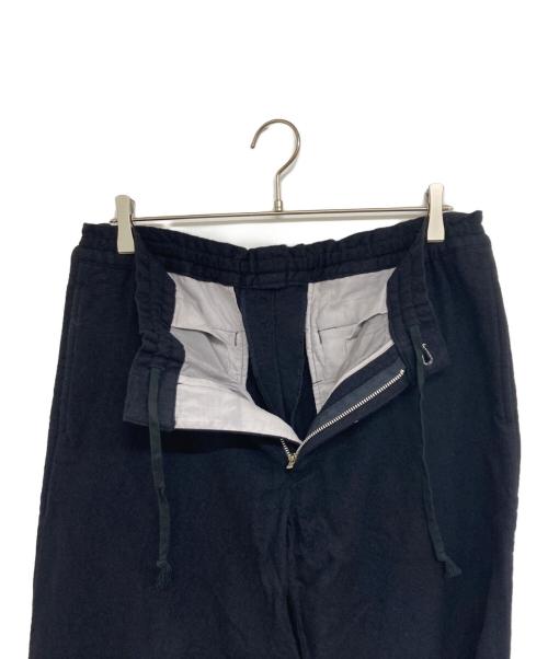 COMME des GARCONS HOMME DEUX（コムデギャルソン オム ドゥ）COMME des GARCONS HOMME DEUX (コムデギャルソン オム ドゥ) ウール縮絨パンツ ネイビー サイズ:Lの古着・服飾アイテム