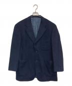 ISAIAイザイア）の古着「カシミヤ混テーラードジャケット」｜ネイビー