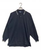 FEDELIフェデーリ）の古着「カシミヤニットポロシャツ」｜ネイビー
