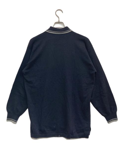 FEDELI（フェデーリ）FEDELI (フェデーリ) カシミヤニットポロシャツ ネイビー サイズ:Mの古着・服飾アイテム