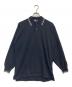 FEDELI（フェデーリ）の古着「カシミヤニットポロシャツ」｜ネイビー