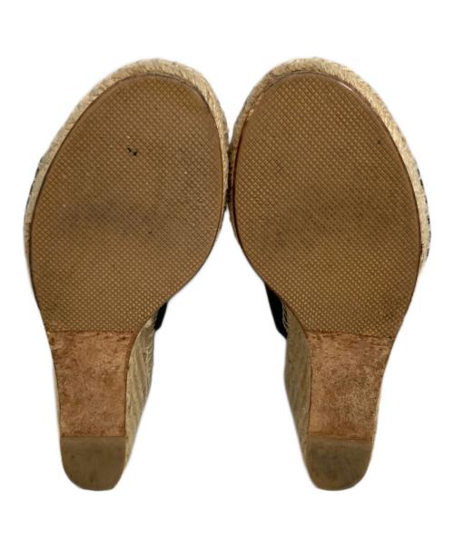 CELINE（セリーヌ）CELINE (セリーヌ) エスパドリーユ ブラック サイズ:36の古着・服飾アイテム