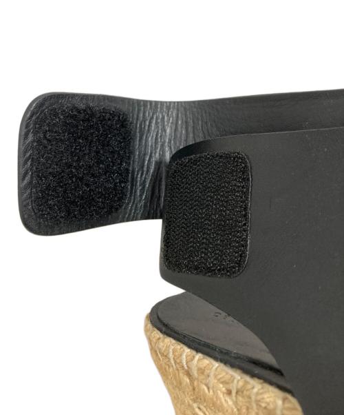 CELINE（セリーヌ）CELINE (セリーヌ) エスパドリーユ ブラック サイズ:36の古着・服飾アイテム