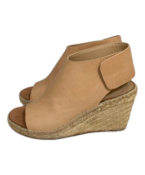 CELINE（セリーヌ）CELINE (セリーヌ) エスパドリーユ ベージュ サイズ:36の古着・服飾アイテム