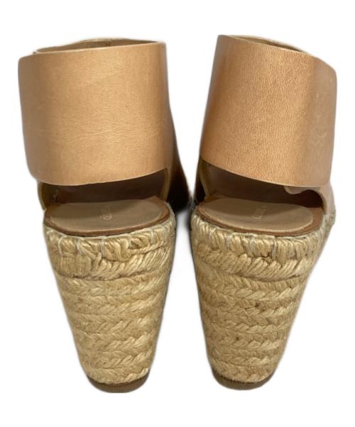 CELINE（セリーヌ）CELINE (セリーヌ) エスパドリーユ ベージュ サイズ:36の古着・服飾アイテム