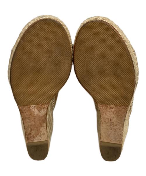 CELINE（セリーヌ）CELINE (セリーヌ) エスパドリーユ ベージュ サイズ:36の古着・服飾アイテム