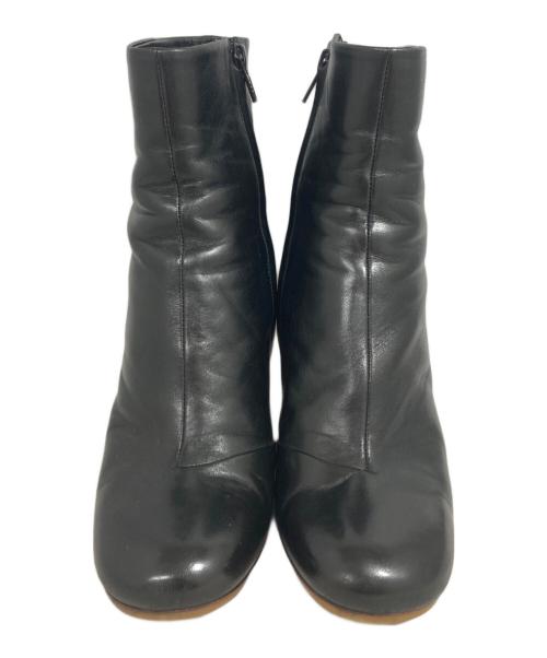 CELINE（セリーヌ）CELINE (セリーヌ) メタルヒールサイドジップブーツ ブラック サイズ:37の古着・服飾アイテム