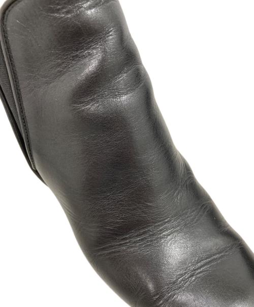 Chloe（クロエ）Chloe (クロエ) サイドゴアブーツ ブラック サイズ:37の古着・服飾アイテム