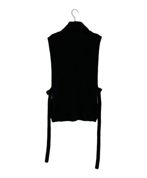 CULLNI（クルニ）CULLNI (クルニ) ノースリーブニット ブラックの古着・服飾アイテム