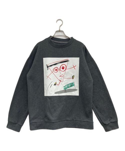 PLAN C（プランシー）Plan C (プランシー) スウェット グレー サイズ:ＸＬの古着・服飾アイテム