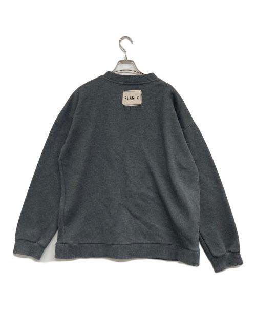 PLAN C（プランシー）Plan C (プランシー) スウェット グレー サイズ:ＸＬの古着・服飾アイテム